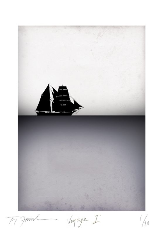 Coastal Art Print Voyage 1 by Tony Fernandes